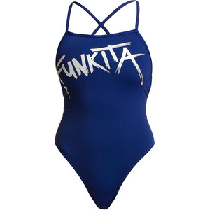 Funkita Strapped In Badeanzug Damen blau blau