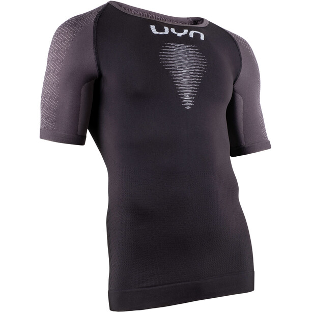 UYN Marathon OW Camiseta Manga Corta Hombre, negro/gris