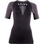 UYN Marathon OW Camiseta Manga Corta Mujer, negro/gris