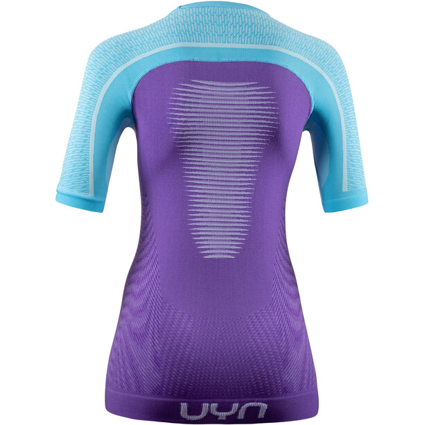 UYN Marathon OW T-Shirt Dames, violet/turquoise