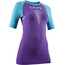 UYN Marathon OW Koszula z krótkim rękawem Kobiety, fioletowy/turkusowy