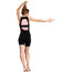 Fe226 AeroForce Sleeveless Open Back Speedsuit Women black