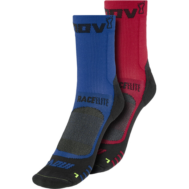 inov-8 Race Elite Pro Socken pink/blau