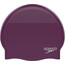 speedo Plain Moulded Bonnet de bain en silicone, violet