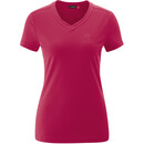 Maier Sports Trudy Camiseta Mujer, rojo