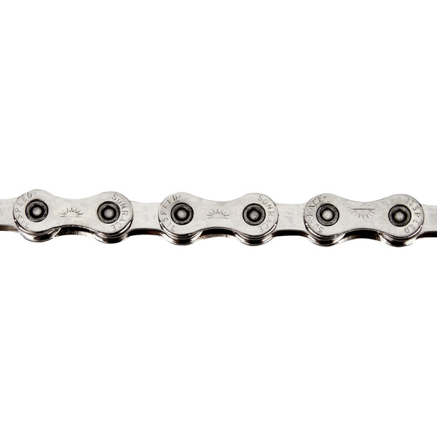 SunRace CN11A Łańcuch 11-biegowy łańcuch 126 ogniw, srebrny
