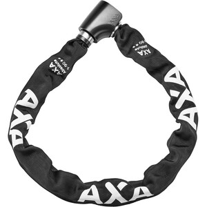 Axa Absolute 9 Łańcuch rowerowy z zamkiem Ø9mm 90cm, czarny czarny