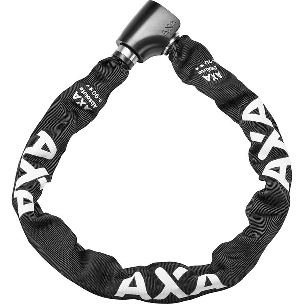 Axa Absolute 9 Kedjelås Ø9mm 90cm svart