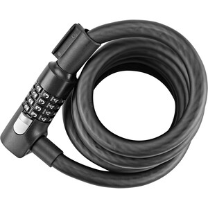 Axa Resolute 15 Code Cable Lock Ø15mm 180cm svart svart