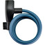 Axa Resolute 8 Candado de Cable Ø8mm 120cm, Azul petróleo