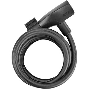 Axa Resolute 8 Cable Lock 8mm 180cm ブラック
