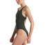 Nike Swim Hydrastrong Solids Jednoczęściowy strój kąpielowy Fastback Kobiety, zielony