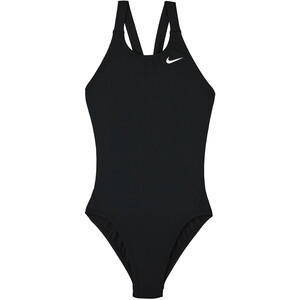 Nike Swim Hydrastrong Solids Fastback One Piece Badeanzug Mädchen schwarz schwarz