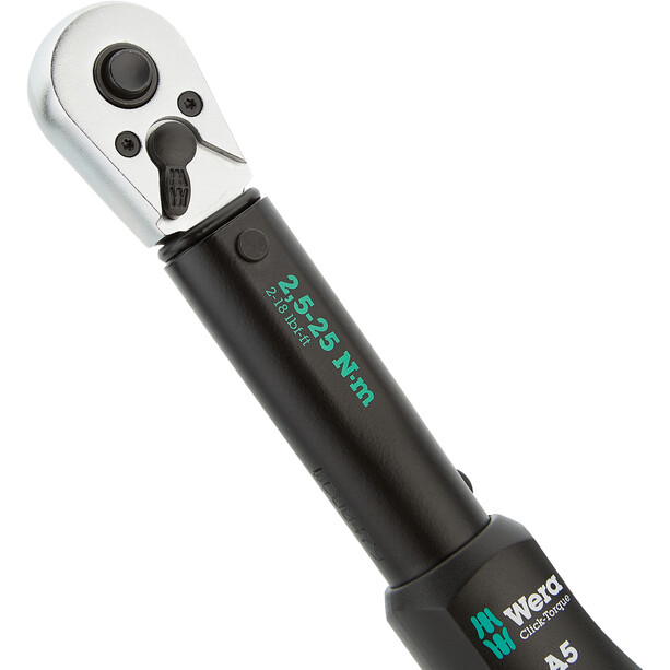 Wera Click-Torque A5 Torque Wrench with Reversible Ratchet