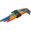Wera 950 Hex-Plus Multicolour Zestaw kluczy L z 9 częściami z funkcją przytrzymywania