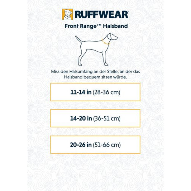 Ruffwear Front Range Halsband rot