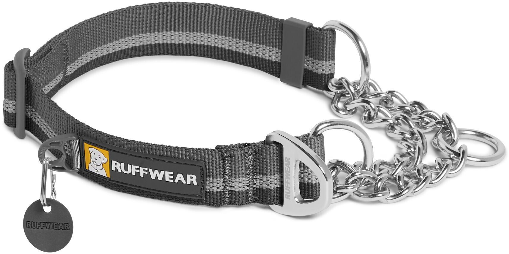 Ruffwear Chain Reaction Halsband grau/silber