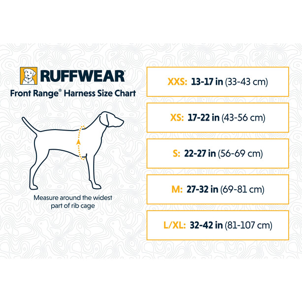 Ruffwear Front Range Harnas, grijs