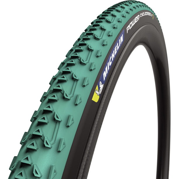 Michelin Power Cyclocross Jet Folding Tyre 28x1.30" TS TLR green/black