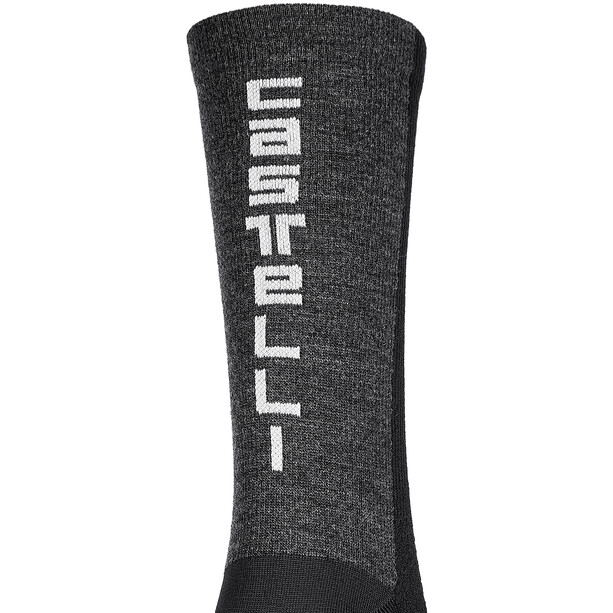 Castelli Bandito Wool 18 Socken schwarz