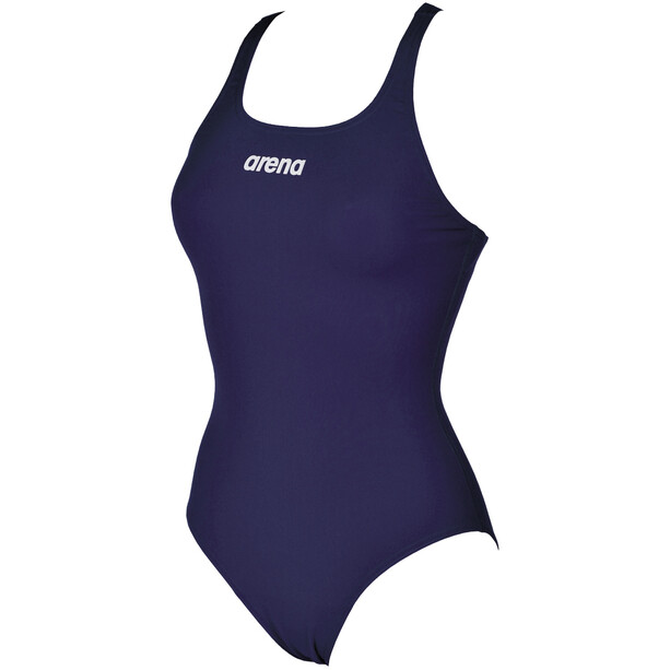 arena Solid Swim Pro Jednoczęściowy strój kąpielowy Kobiety, niebieski