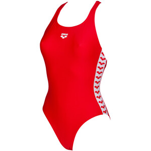 arena Team Fit Racer Back One Piece Badpak Dames, rood rood