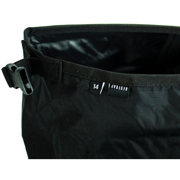 Restrap Dry Bag Tapered Roll Top Rugzak 14l, zwart