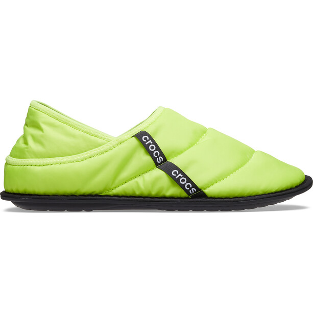 Crocs Neo Puff Slippers grün