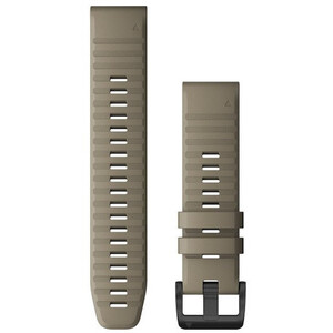 Garmin QuickFit Bracelet de montre en silicone 22mm pour Fenix 6, gris gris