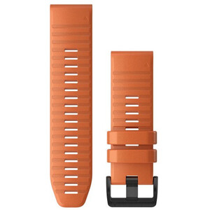 Garmin QuickFit Silicone Watch Band 26mm for Fenix 6X, oranssi oranssi