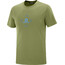 Salomon Coton Logo Kurzarm T-Shirt Herren oliv