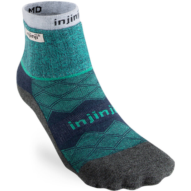 Injinji Liner + Runner Mini-Crew Socken Herren blau