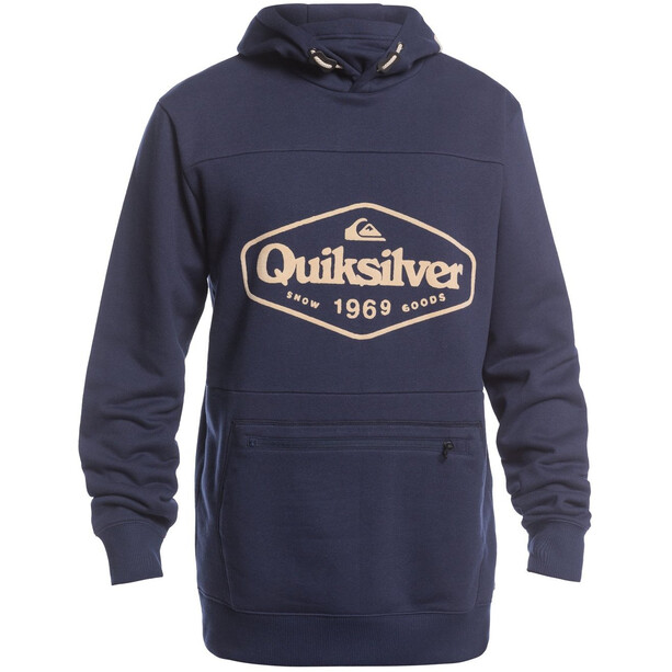 Quiksilver Big Logo Tech Hoodie Men navy blazer
