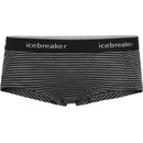 Icebreaker Sprite Hotpants Damen schwarz/grau