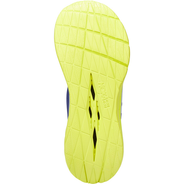Hoka One One Carbon X Zapatillas Running Mujer, azul/amarillo