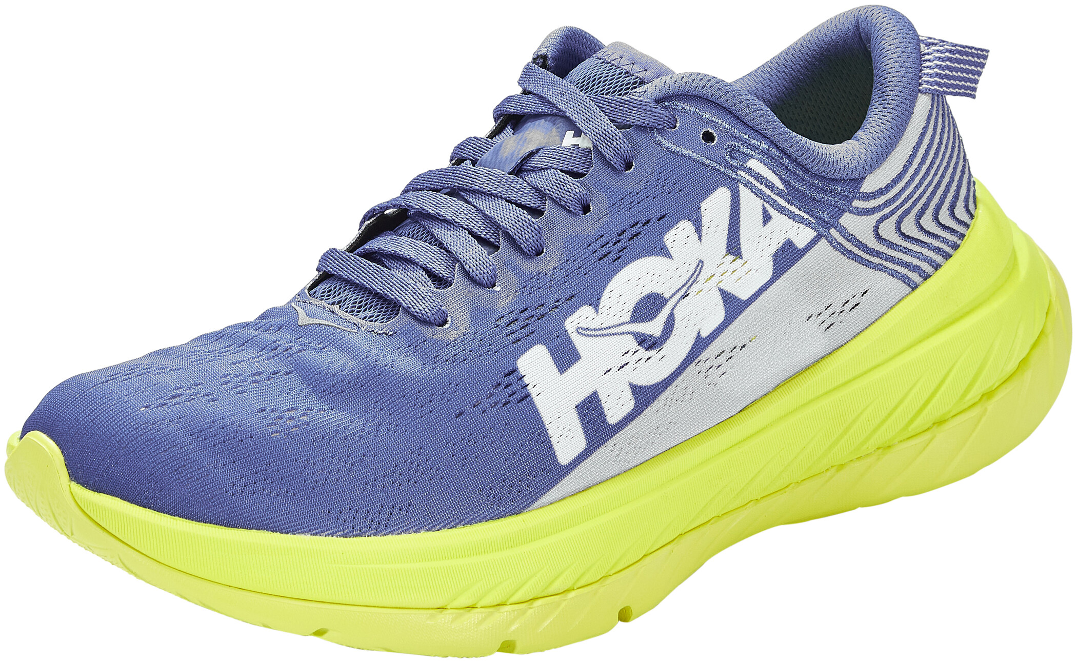 HOKA One Carbon X Herren Laufschuhe Blau 1102886-ABEP Running Marathon Schuhe 