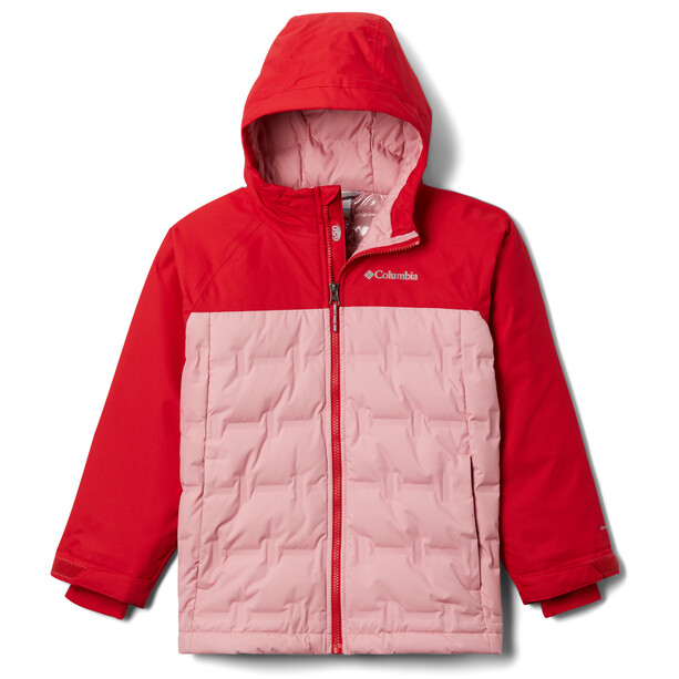 Columbia Grand Trek Down Jacket Kids red lily/pink orchid