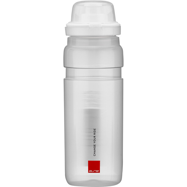 Elite Fly MTB Drinking Bottle 750ml clear/grey logo