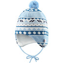 Reima Seimi Beanie-Mütze Säugling blau/weiß