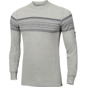 Aclima DesignWool Marius T-shirt Manches longues Col ras-du-cou Homme, gris gris