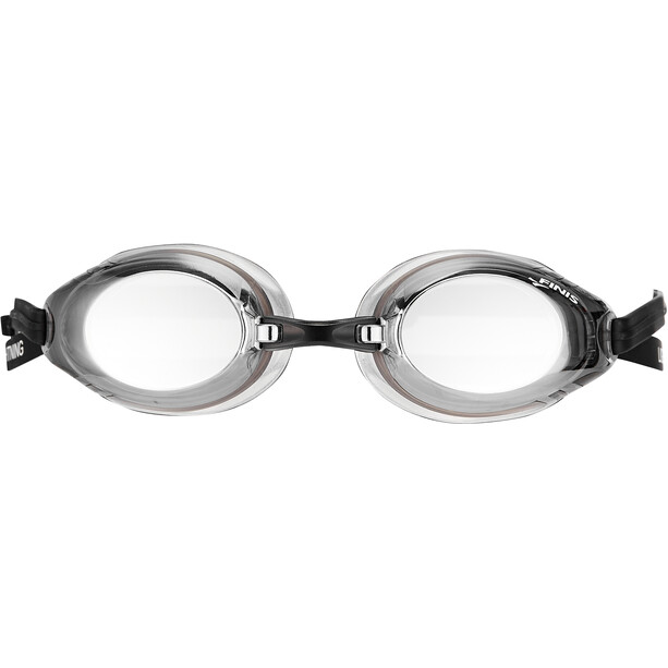 FINIS Lightning Racing Goggles, zwart/grijs