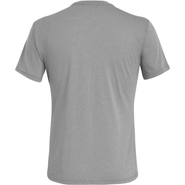 SALEWA Solidlogo Dry Koszulka z krótkim rękawem Mężczyźni, szary