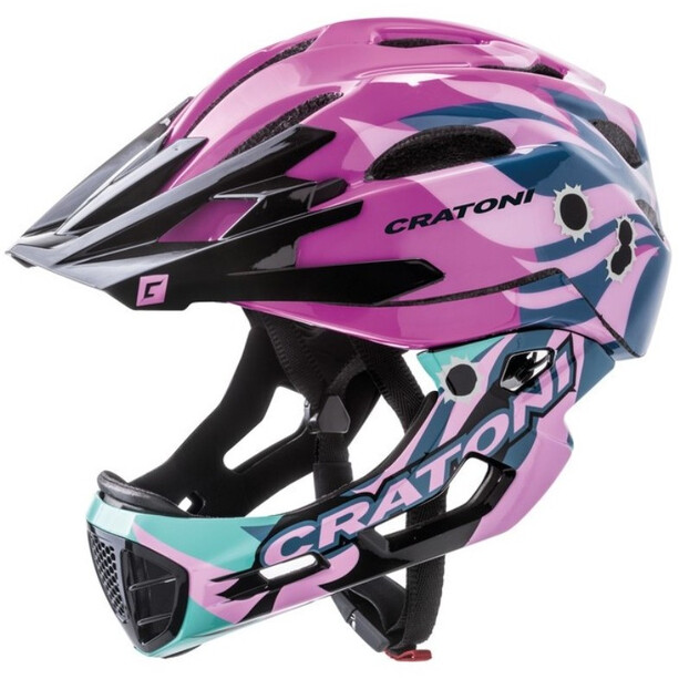 Cratoni C-Maniac Pro MTB Helmet pink gloss