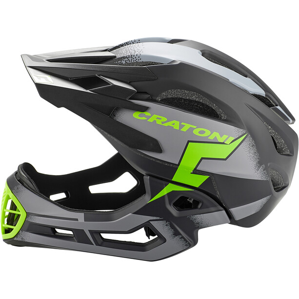 Cratoni C-Maniac Pro MTB Helmet black/lime matte