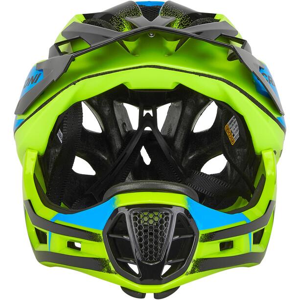 Cratoni C-Maniac Pro MTB Helmet yellow/blue gloss