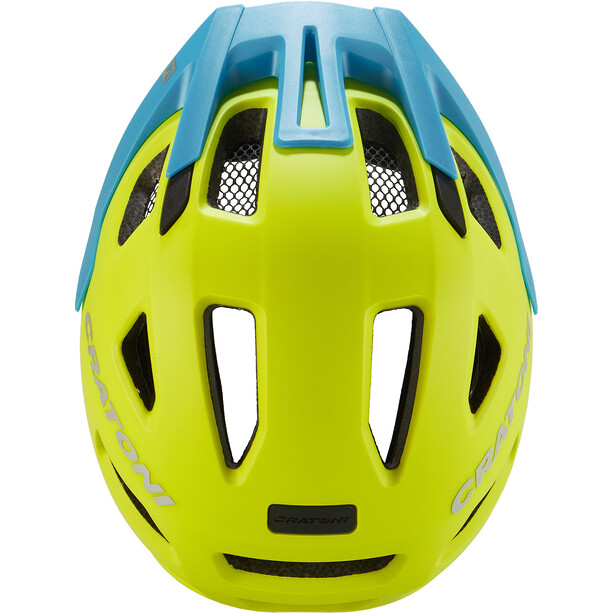 Cratoni Maxster Pro Helmet Kids lime/blue matte