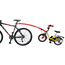 Trail-Gator Barra Remolque para Bicicletas, rojo