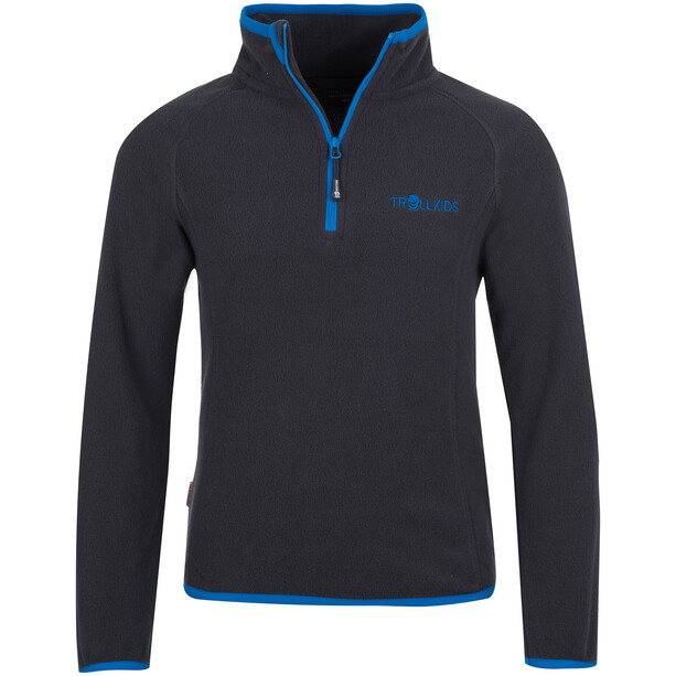 TROLLKIDS Nordland Sweat-shirt Demi-zip Enfant, bleu