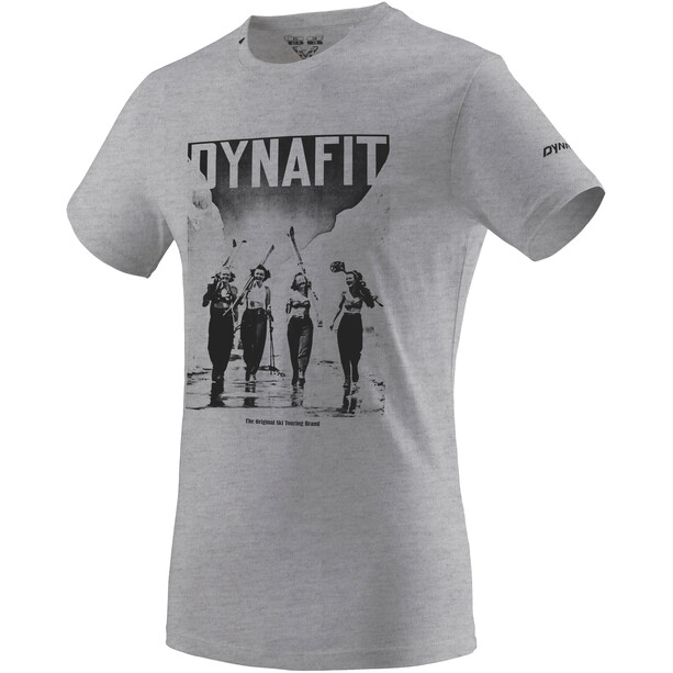 Dynafit Heritage Cotton Kurzarm T-Shirt Herren grau