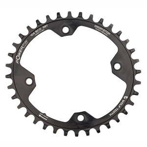 Wolf Tooth Elliptical Chainring 12-speed Ø104mm BCD black